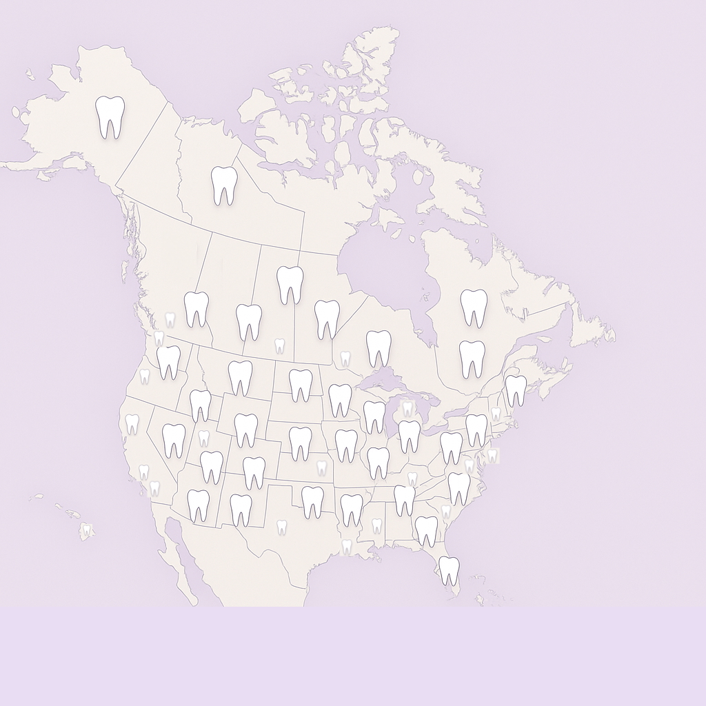 Experience Dentistry regions